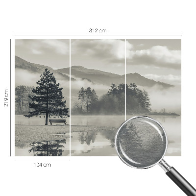 Bildtapete Romantische Landschaft