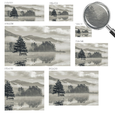 Bildtapete Romantische Landschaft