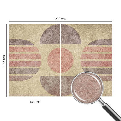 Fototapete mit geometrischen Formen