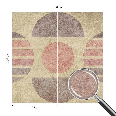 Fototapete mit geometrischen Formen
