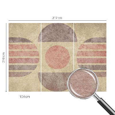 Fototapete mit geometrischen Formen