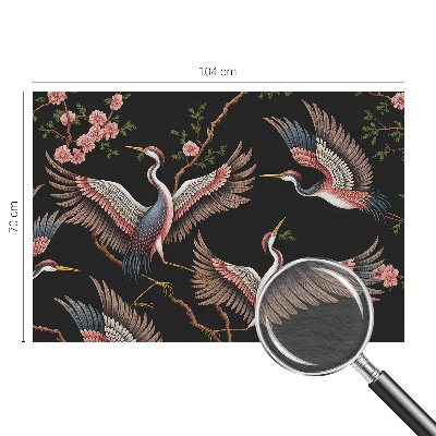 Wandtapete Blumenmuster