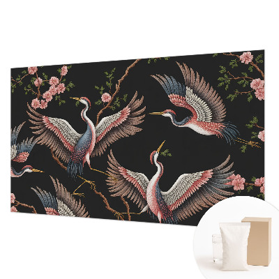 Wandtapete Blumenmuster