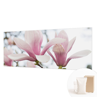 Dekorative Wand-Fototapete mit Motiv von Magnolienblüten