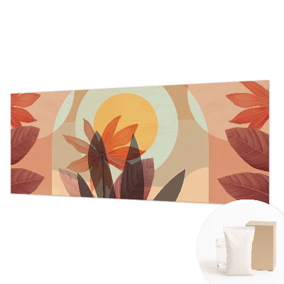 Vlies-Fototapete fürs Wohnzimmer Florale Abstraktion