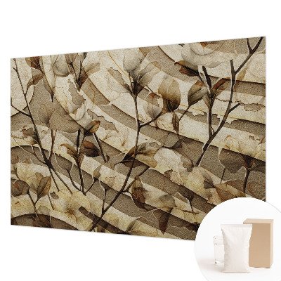 Vliestapete fürs Wohnzimmer Klassische Flora