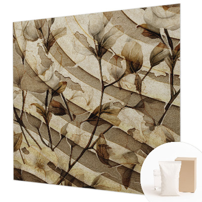 Vliestapete fürs Wohnzimmer Klassische Flora