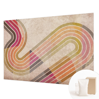 Moderne Vlies-Fototapete Geometrische Linien