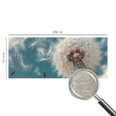 Dekorative Wand-Fototapete mit einem zarten, luftigen Motiv