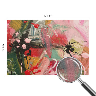 Vlies-Fototapete mit farbenfrohem Chaos-Motiv