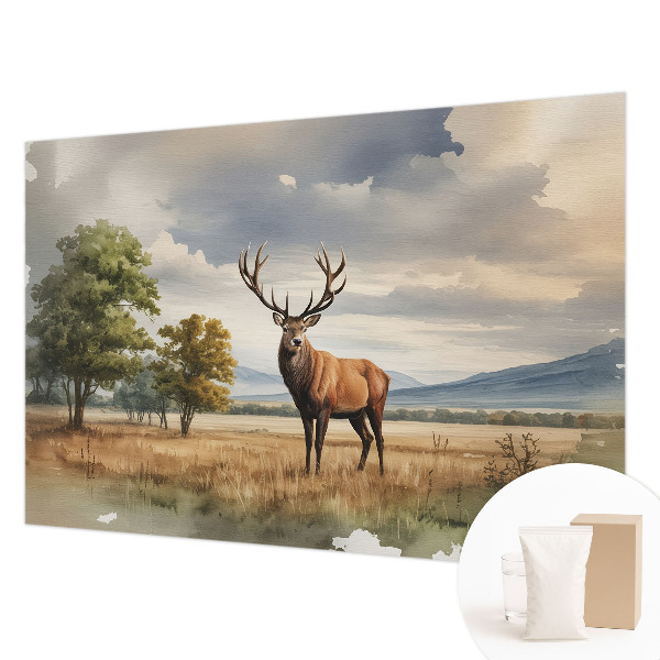 Vlies-Fototapete nach Maß Majestätischer Hirsch