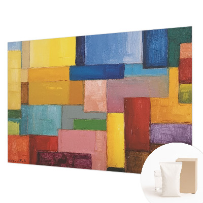 Vlies-Fototapete fürs Kinderzimmer Farbige Rechtecke