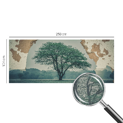 Bedruckte Vlies-Fototapete Ein einsamer Baum