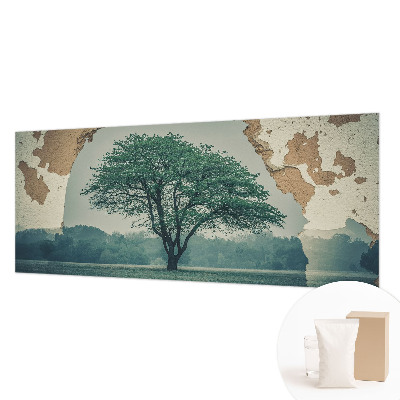 Bedruckte Vlies-Fototapete Ein einsamer Baum