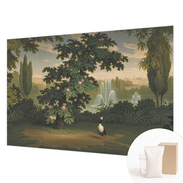 Fototapete fürs Wohnzimmer Naturgarten