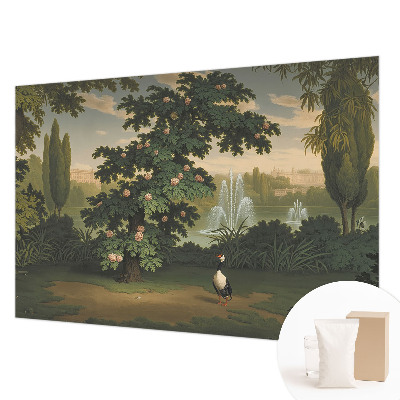 Fototapete fürs Wohnzimmer Naturgarten