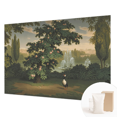 Fototapete fürs Wohnzimmer Naturgarten