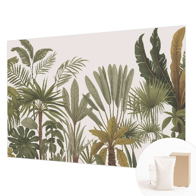 Vlies-Fototapete mit exotischem Blattmotiv