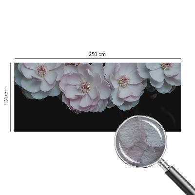Fototapete mit einem zarten Blumenstrauß als Motiv
