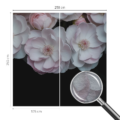 Fototapete mit einem zarten Blumenstrauß als Motiv