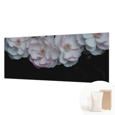 Fototapete mit einem zarten Blumenstrauß als Motiv
