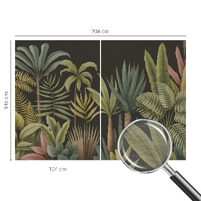 Fototapete aus Vlies Tropischer Dschungel