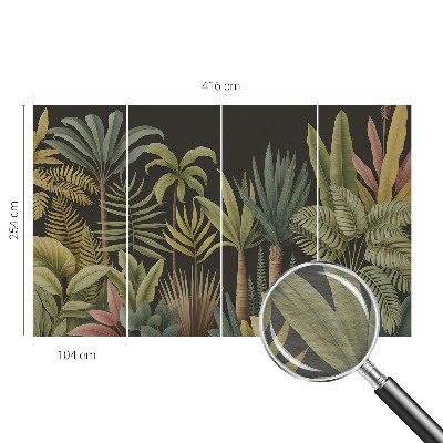 Fototapete aus Vlies Tropischer Dschungel