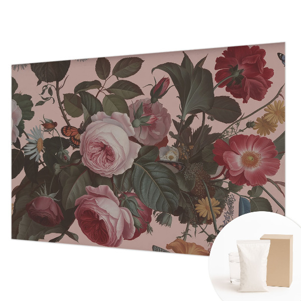 Vlies-Fototapete nach Maß mit floralem Motiv