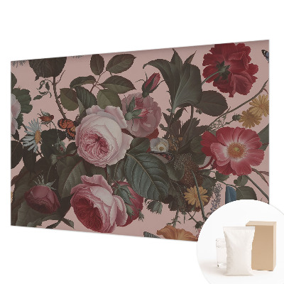 Vlies-Fototapete nach Maß mit floralem Motiv