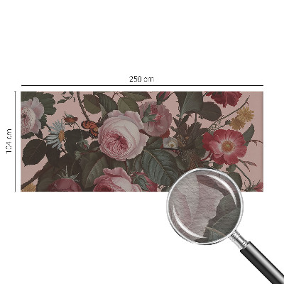 Vlies-Fototapete nach Maß Florale Eleganz