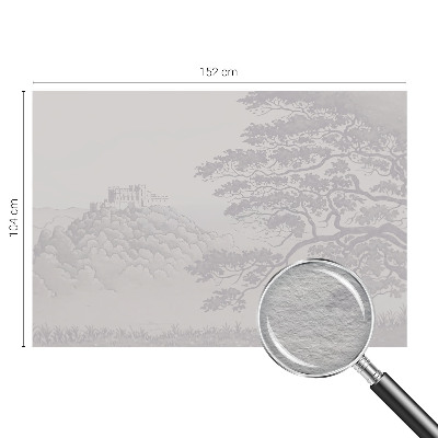 Vlies-Fototapete fürs Wohnzimmer mit Burglandschaft als Motiv