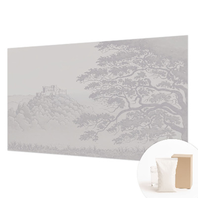 Vlies-Fototapete fürs Wohnzimmer Burglandschaft