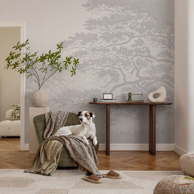 Vlies-Fototapete fürs Wohnzimmer mit Burglandschaft als Motiv