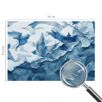 Moderne Vlies-Fototapete Dynamische Vögel