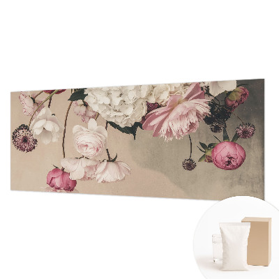 Bedruckte Vlies-Fototapete mit romantischem Blumenmotiv