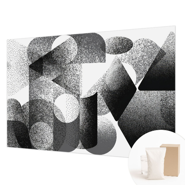 Wand-Fototapete mit geometrischen Formen