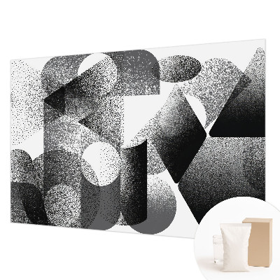 Wand-Fototapete mit geometrischen Formen