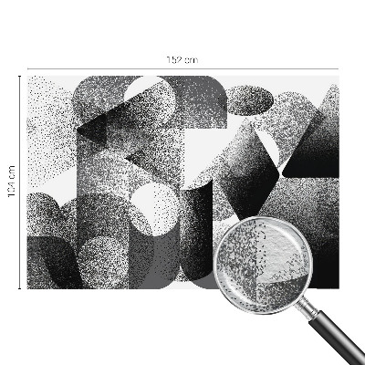 Wand-Fototapete mit geometrischen Formen