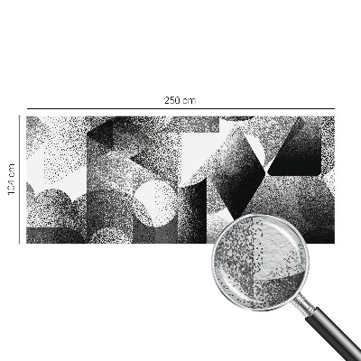 Wand-Fototapete mit geometrischen Formen