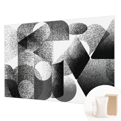 Wand-Fototapete mit geometrischen Formen