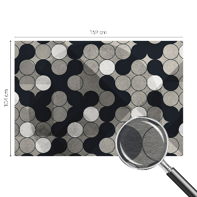 Fototapete mit geometrischem Kreisdesign