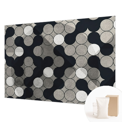 Fototapete mit geometrischem Kreisdesign