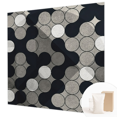 Fototapete mit geometrischem Kreisdesign