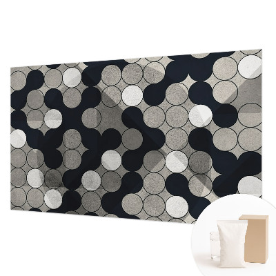 Fototapete mit geometrischem Kreisdesign
