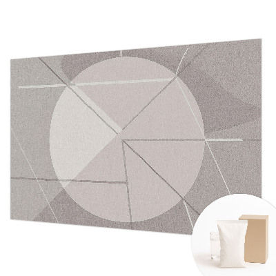 Vliestapete mit abstraktem geometrischem Motiv
