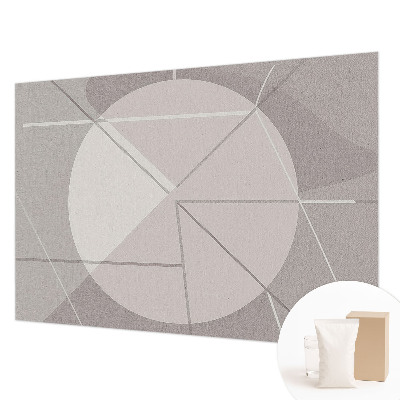 Vliestapete mit abstraktem geometrischem Motiv
