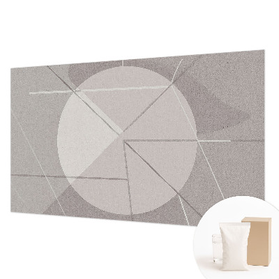 Vliestapete mit abstraktem geometrischem Motiv