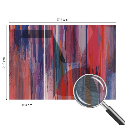 Fototapete fürs Kinderzimmer Regenbogenstreifen