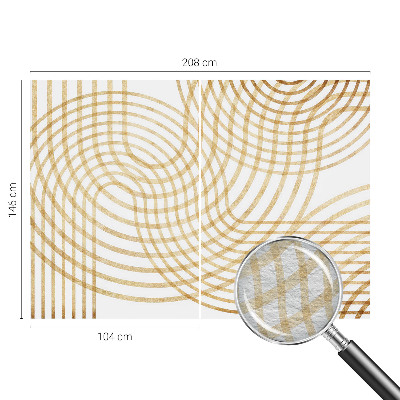 Vlies-Fototapete nach Maß mit geometrischem Webmuster