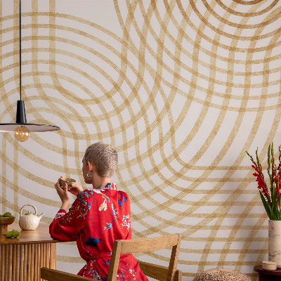 Vlies-Fototapete nach Maß Geometrische Webmuster